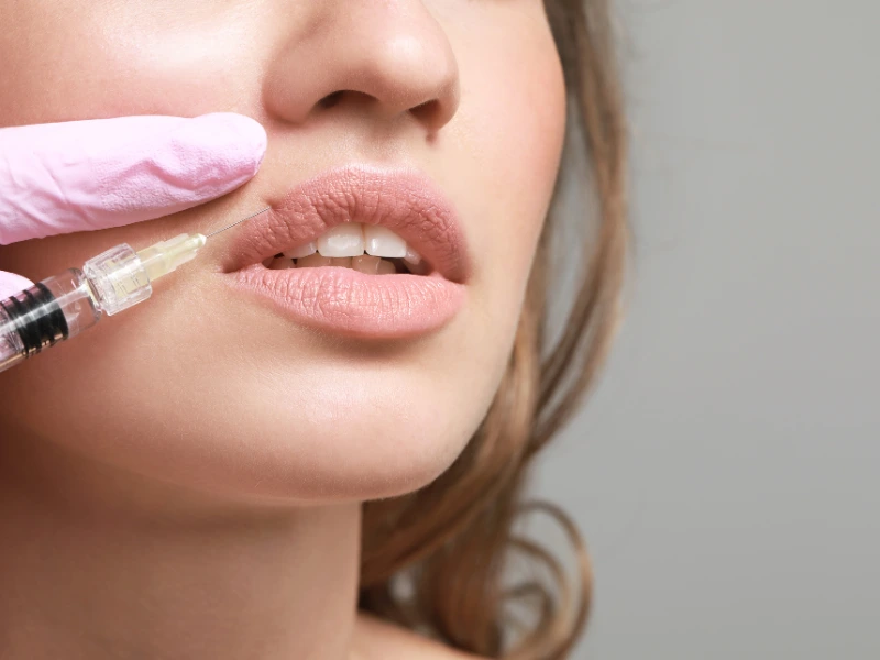 Candidate for the Lip Flip Treatment