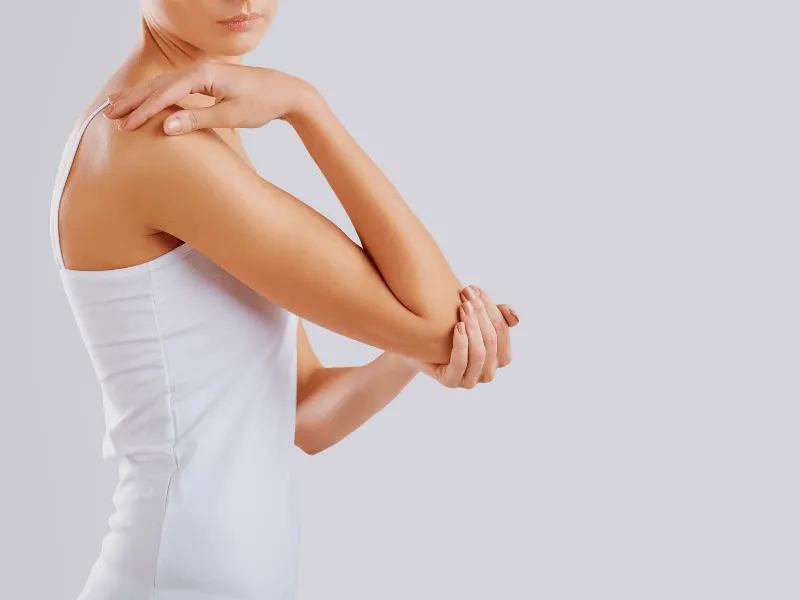 elbow lightener before and after